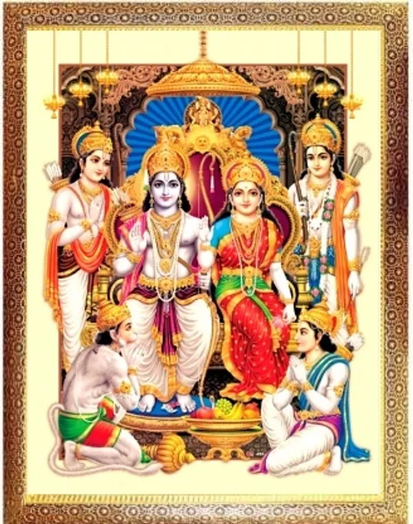 Photo_&_Frame_SUNINOW_Big_size_5D_Ram_Darbar___(12_x_16_inch_)