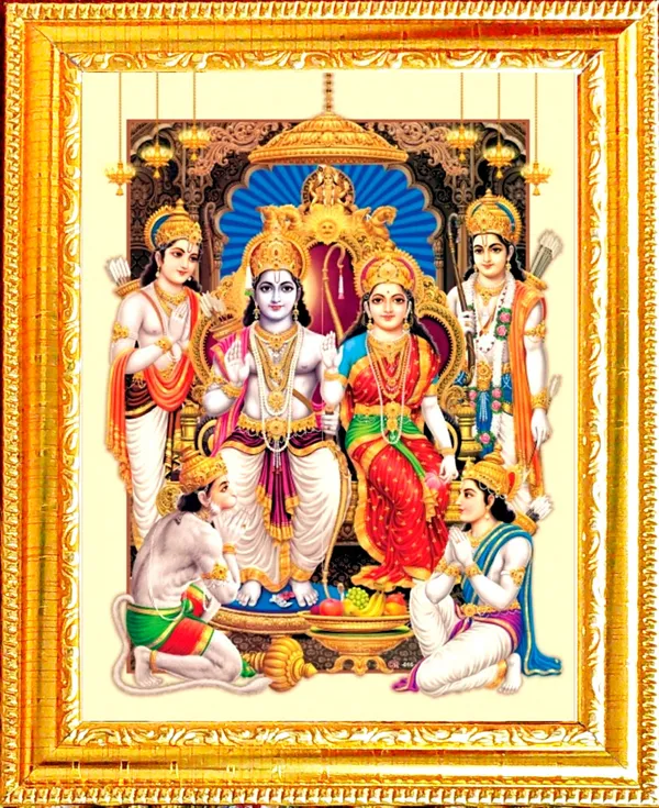 Photo_&_Frame_SUNINOW_Big_size_5D_Ram_Darbar___(12_x_16_inch_)