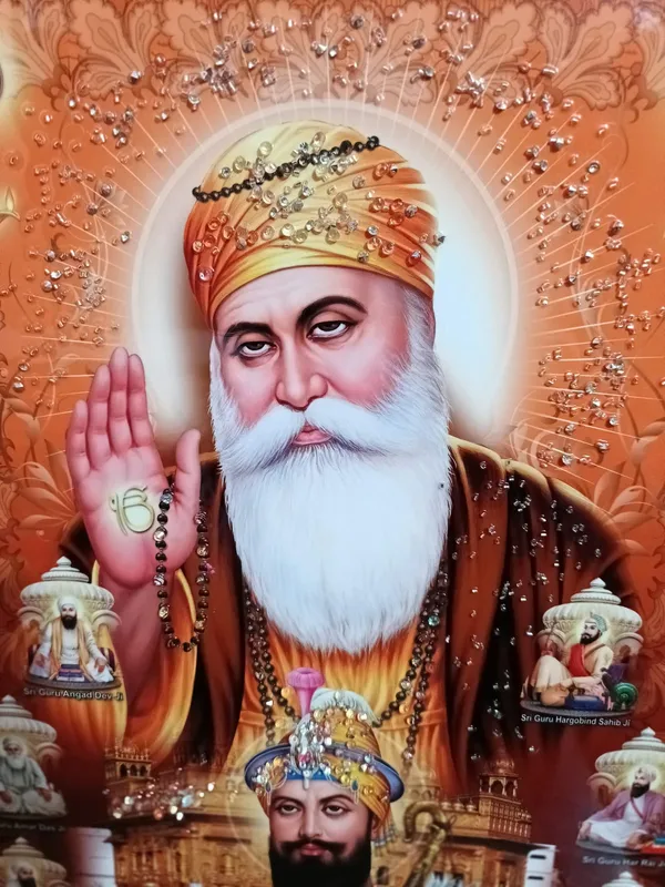 Guru_Nanak_Dev_ji_With_Guru_Gobind_Singh_Ji/Waheguru/sikh_guru_Photo_Frame