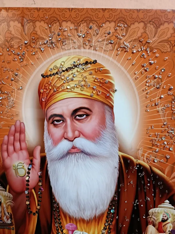 Guru_Nanak_Dev_ji_With_Guru_Gobind_Singh_Ji/Waheguru/sikh_guru_Photo_Frame