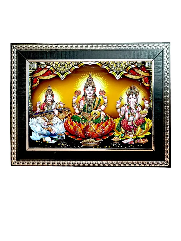 Laxmi_Ganesh_saraswati_Photo_Frame