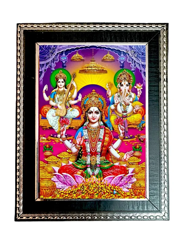 Laxmi_Ganesh_saraswati_Photo_Frame