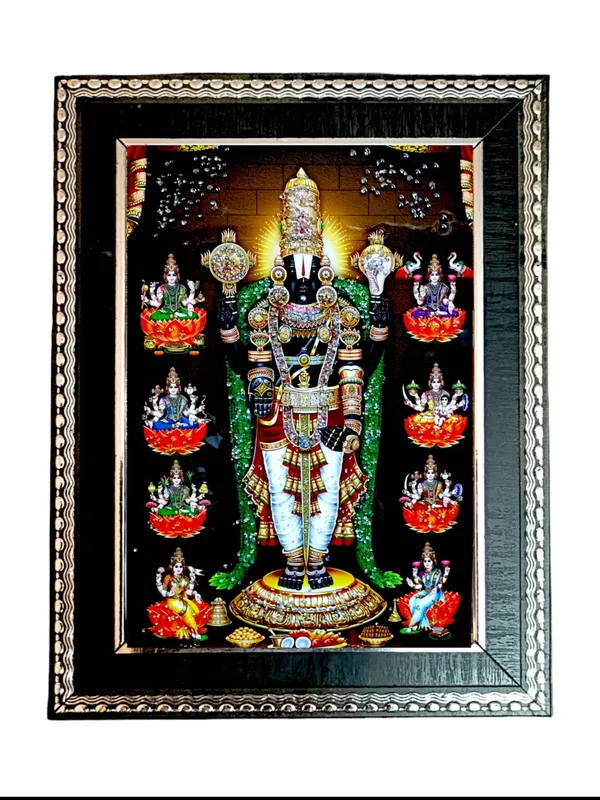 Lord_Balaji_with_Ashta_Lakshmi_Photo_Frame