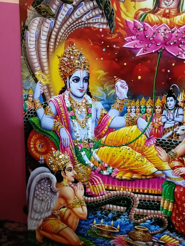 Vishnu_Laxmi_Photo_Frame