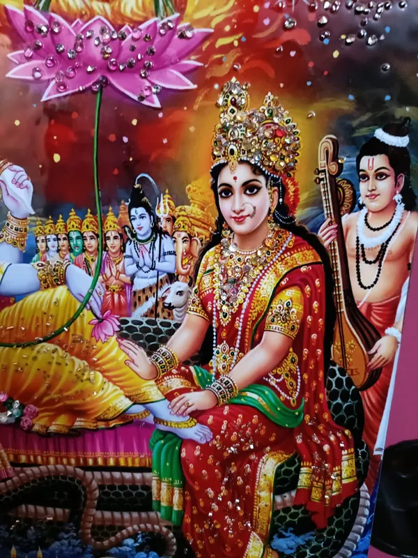 Vishnu_Laxmi_Photo_Frame