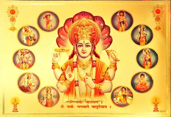 Photo_&_Frame_God_Vishnu_Dashavatara