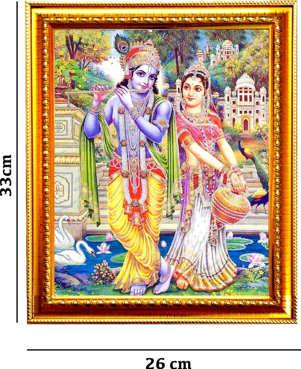 Photo_&_Frame_Radha_Krishna