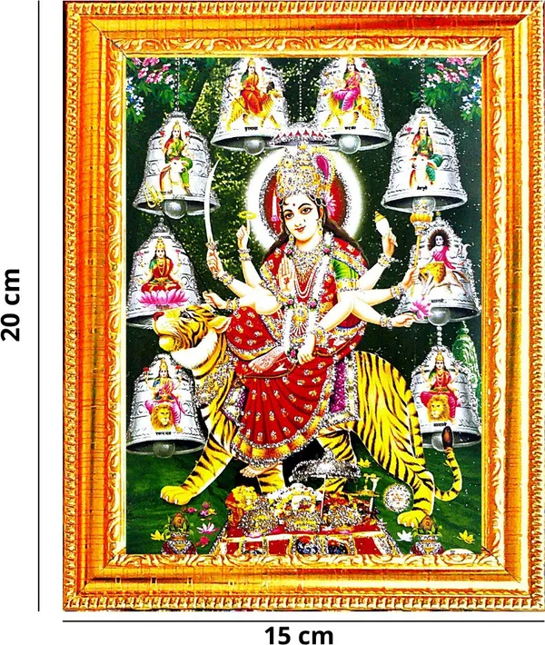 Photo_&_Frame_Durga_Maa