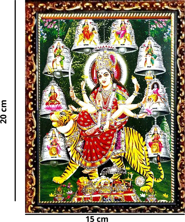 Photo_&_Frame_Durga_Maa