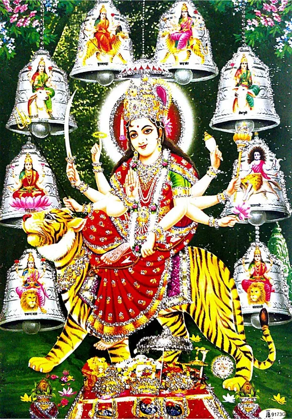 Photo_&_Frame_Durga_Maa