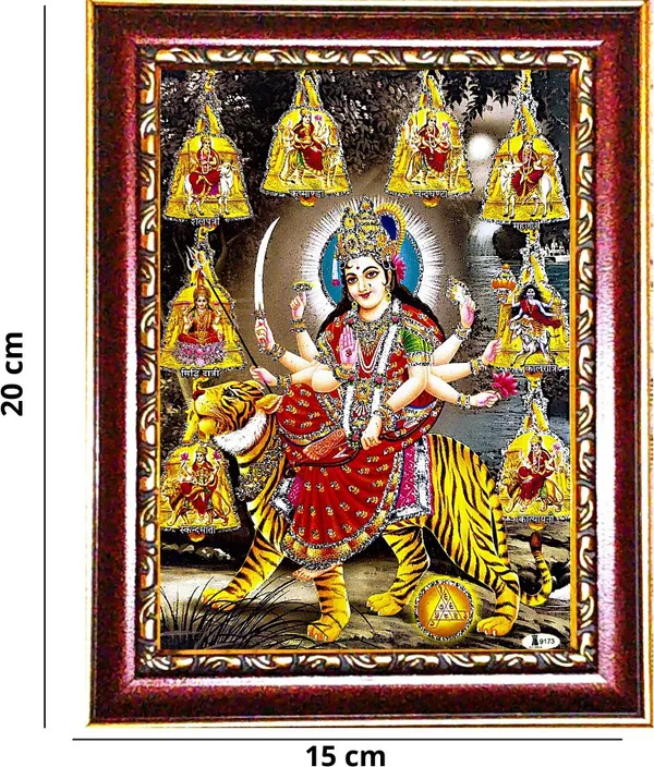 Photo_&_Frame_Durga_Maa