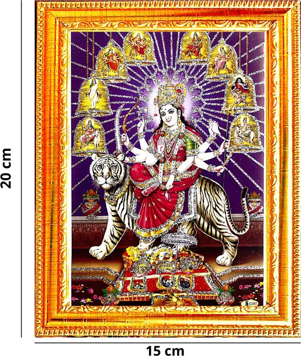Photo_&_Frame_Durga_Maa