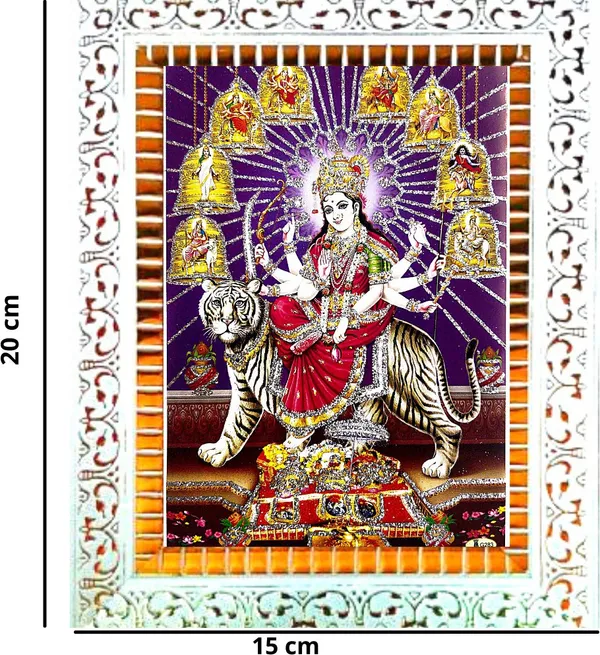 Photo_&_Frame_Durga_Maa