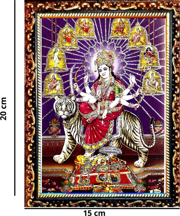 Photo_&_Frame_Durga_Maa