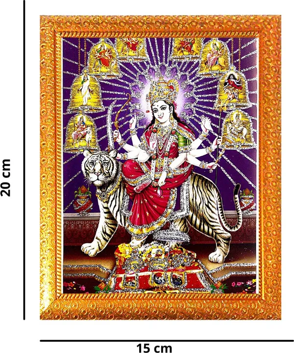 Photo_&_Frame_Durga_Maa