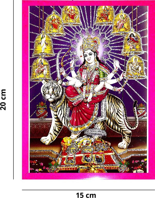 Photo_&_Frame_Durga_Maa