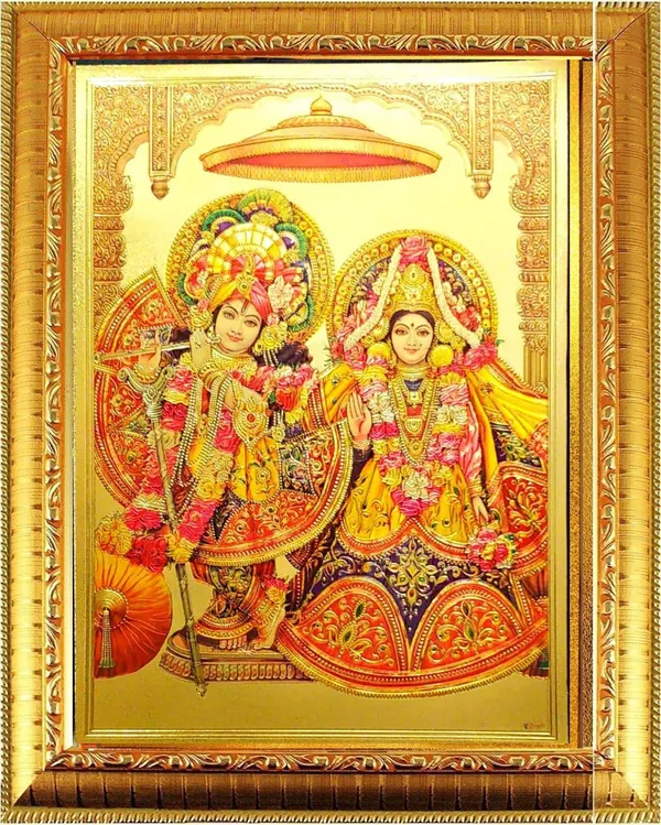 Photo_&_Frame_Radha_Krishna