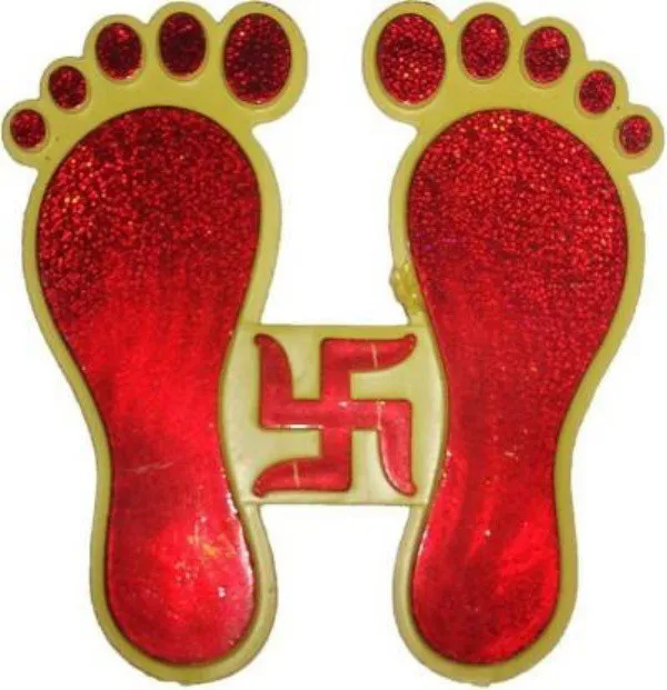 Laxmi_Ji_Religious_Footprint_(Plastic)