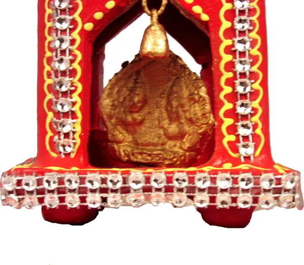 Terracotta_Earthenware_Clay_Lakshmi_Ganesh_Square_Shape_Diwali_Decorative_Showpiece_-_12_Cm_(Terracotta,_Red)