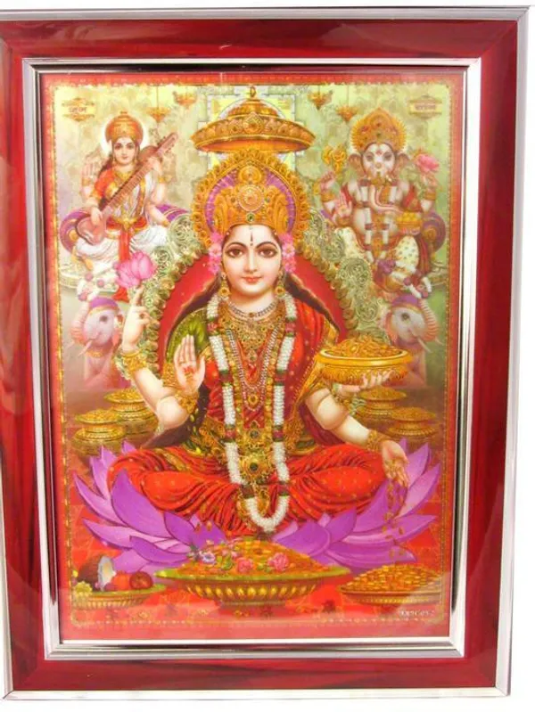 Photo_&_Frame_Laxmi_Ganesh_Saraswati