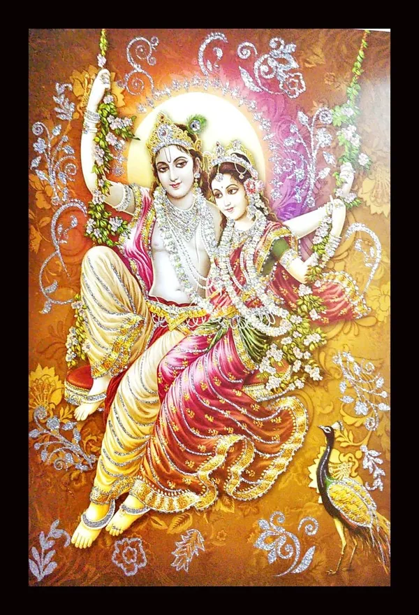 Photo_&_Frame_Radha_Krishna