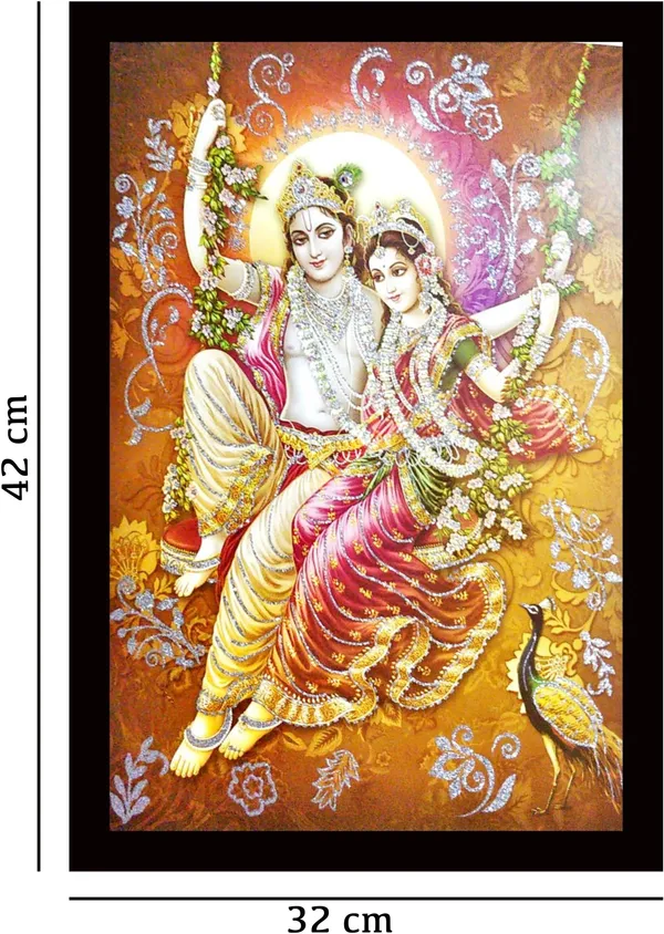 Photo_&_Frame_Radha_Krishna