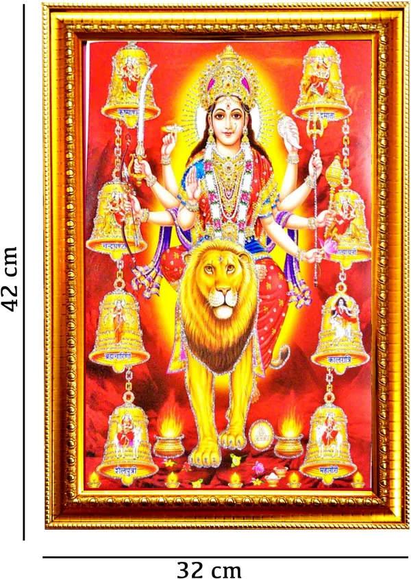 Photo_&_Frame_Durga_Maa