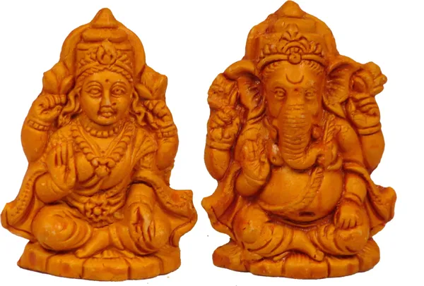 Laxmi_Ganesha_Statue_Mitti_Cool_Terracotta_Clay_Ganesh_Laxmi_Idol_Decorative_Showpiece_-_10_Cm_(Terracotta,_Brown)