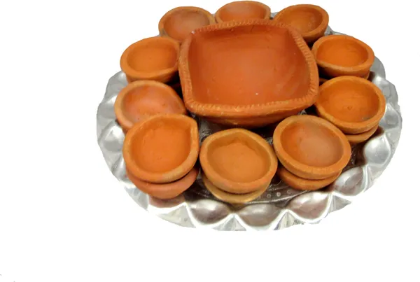 Handmade_Clay_Diya_Diwali_Pooja_Thali_|_Diya_For_Diwali_Terracotta_(21_Pieces,_Brown)