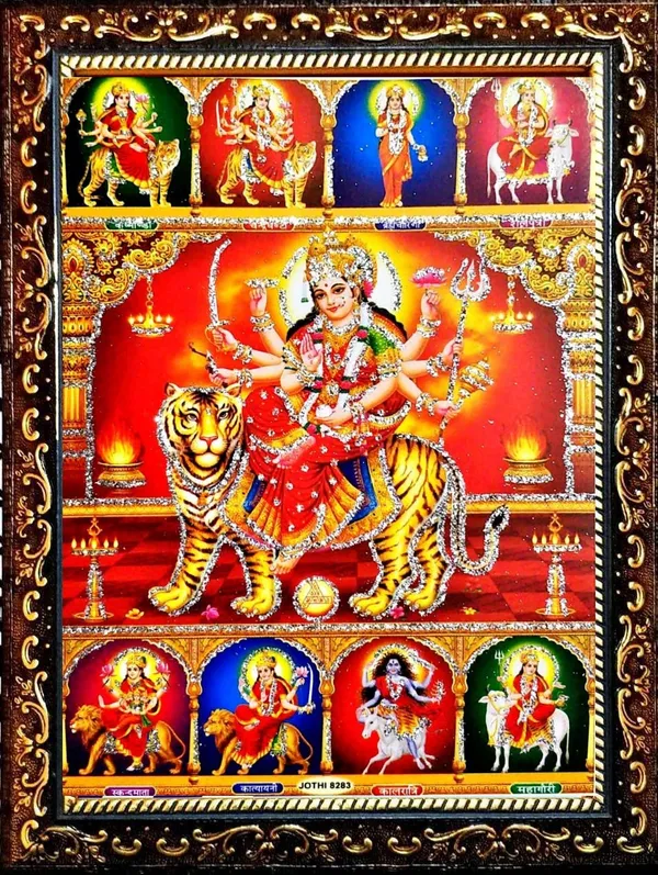 Photo_&_Frame_Durga_Mata_Rani