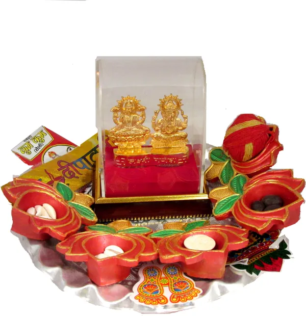 Metal_Laxmi_Ganesh_Idol_|_Diwali_Puja_Samagri_Kit_|_Diwali_Products_|_Diwali_Pooja_Kit_Silver_Plated_(41_Pieces,_Multicolor)