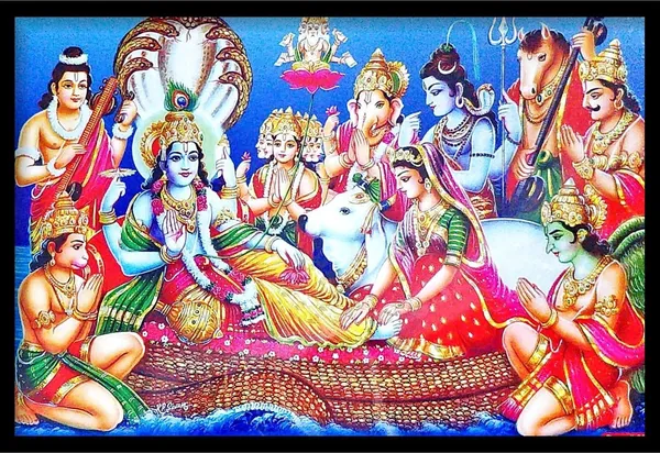 Photo_&_Frame_3D_Photo_|_Lord_Vishnu_Laxmi___|___|