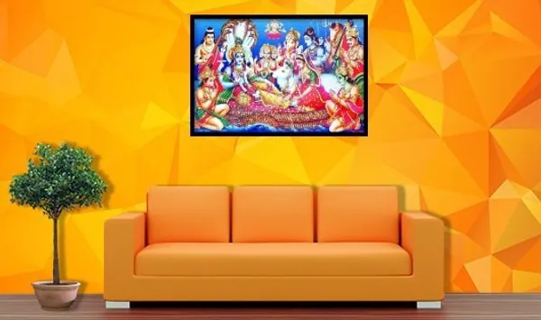 Photo_&_Frame_3D_Photo_|_Lord_Vishnu_Laxmi___|___|