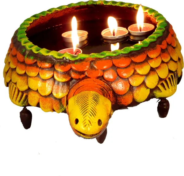 Handmade_Earthenware_Decorative_Flower_Pot/Tablecenter_Piece/Decorative_Urli