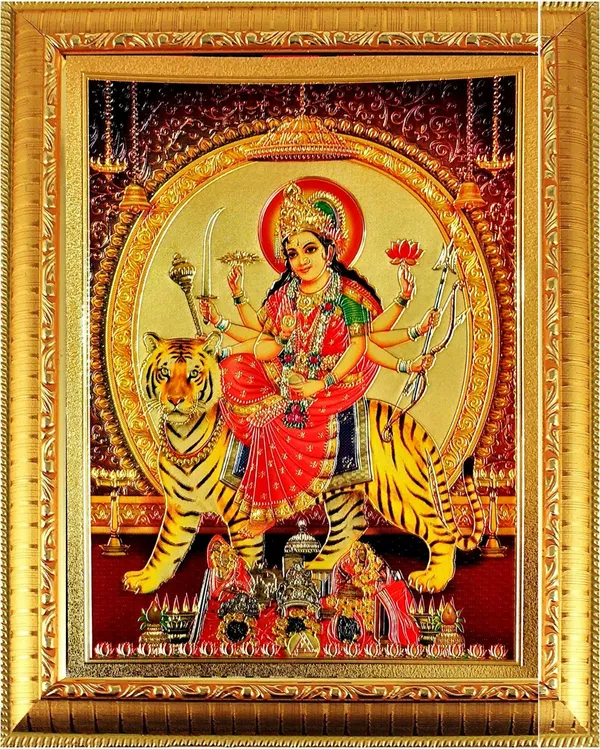 Photo_&_Frame_Goddess_Durga_Maa___|___|
