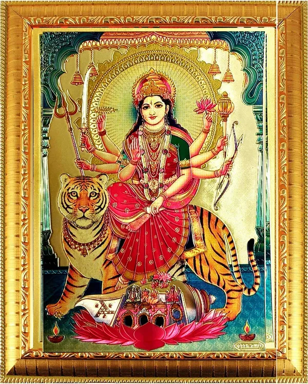 Photo_&_Frame_Goddess_Durga_Ma_God_Photo_For_Pooja_|_Hindu_Bhagwan_Devi_Devta_Photo_|_God__s_|_Wall_D????_Cor___|