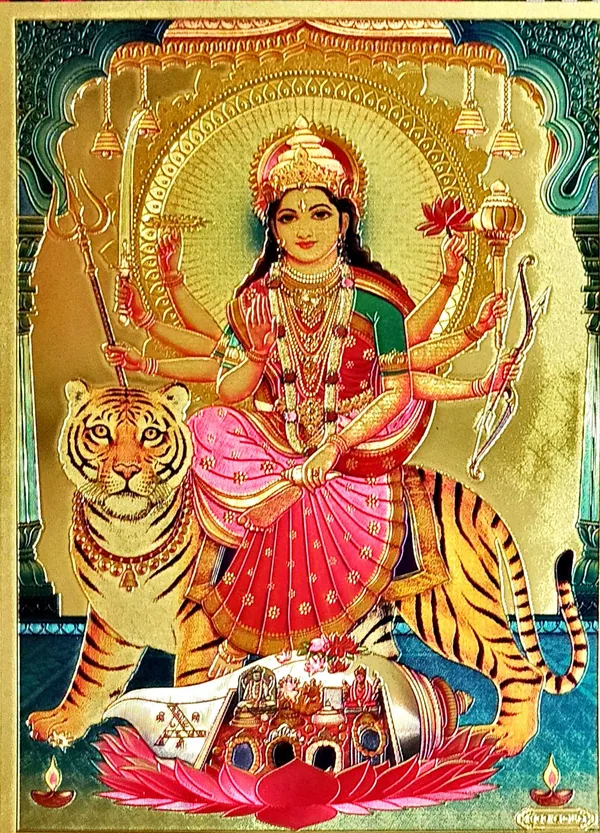 Photo_&_Frame_Goddess_Durga_Ma_God_Photo_For_Pooja_|_Hindu_Bhagwan_Devi_Devta_Photo_|_God__s_|_Wall_D????_Cor___|
