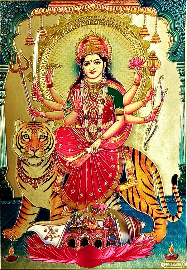 Photo_&_Frame_Goddess_Durga_Ma_God_Photo_For_Pooja_|_Hindu_Bhagwan_Devi_Devta_Photo_|_God__s_|_Wall_D????_Cor___|