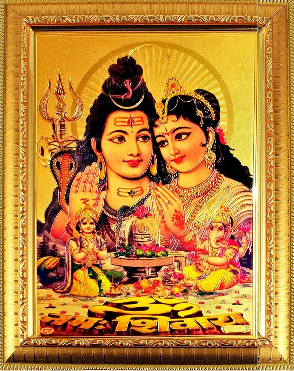 Photo_&_Frame_Shiv_Parivar_God_Photo_For_Pooja_|_Hindu_Bhagwan_Devi_Devta_Photo_|_God__s_|_Wall_D????_Cor___|