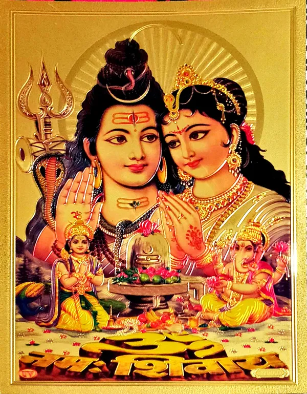 Photo_&_Frame_Shiv_Parivar_God_Photo_For_Pooja_|_Hindu_Bhagwan_Devi_Devta_Photo_|_God__s_|_Wall_D????_Cor___|