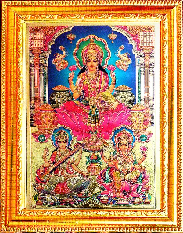 Photo_&_Frame_Laxmi_Ganesh