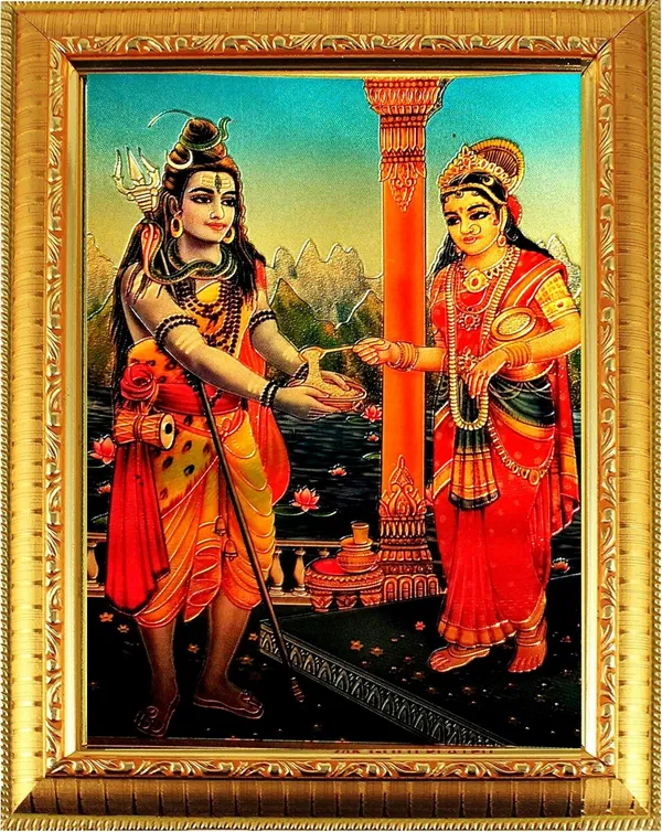 Photo_&_Frame_God_Shiv_Parvati___|