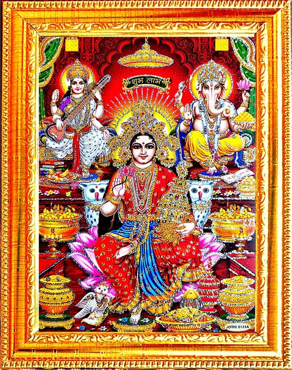 Photo_&_Frame_Laxmi_Ganesh___|_God___|_For_Diwali_Pooja