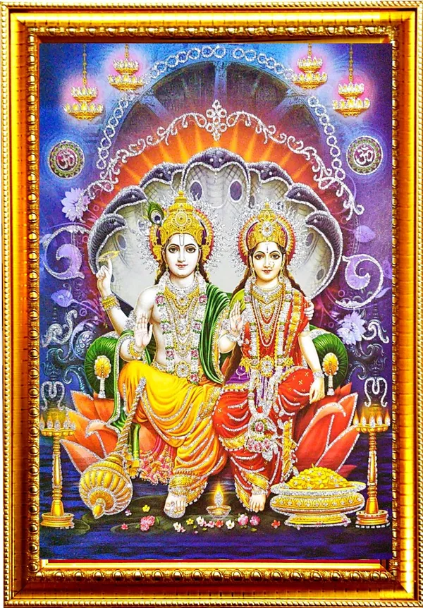 Photo_&_Frame_Vishnu_Laxmi