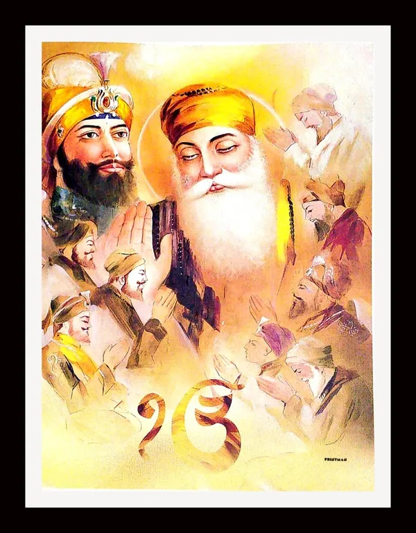 Photo_&_Frame_Big_Size_Guru_Nanak_Dev_Ji_Painting_(_48_X_37_Cm_)