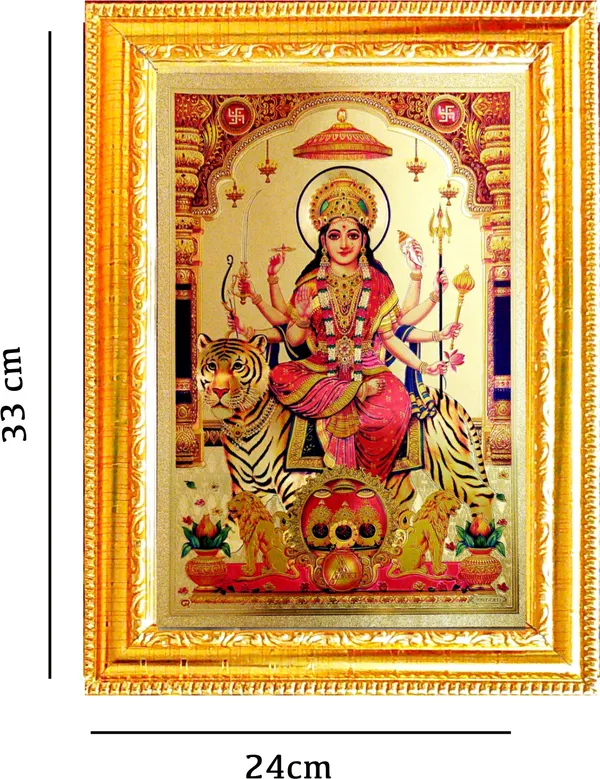 Photo_&_Frame_Durga_Maa