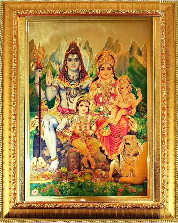 Photo_&_Frame_Shiv_Parivar