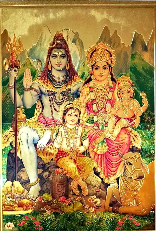 Photo_&_Frame_Shiv_Parivar