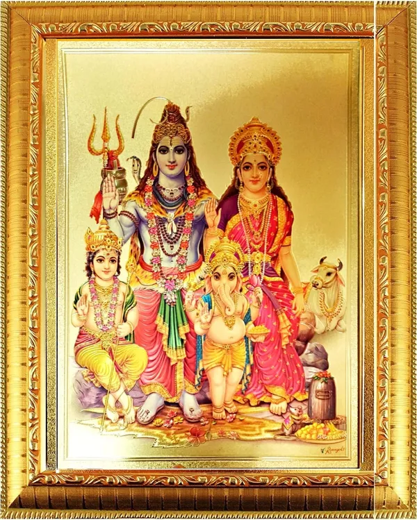 Photo_&_Frame_Shiv_Parivar