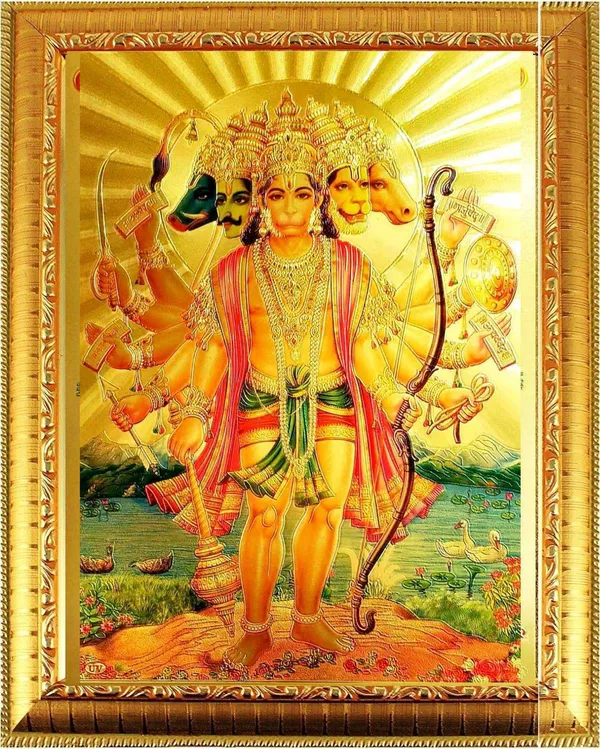 Photo_&_Frame_Panchmukhi_Hanuman_Jee